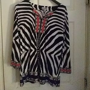 Beautiful colorful top